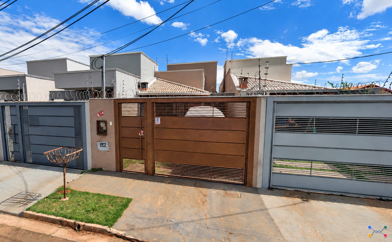 Lote 9: casa com 71,35 m² - res. figueiras do parque campo grande ms