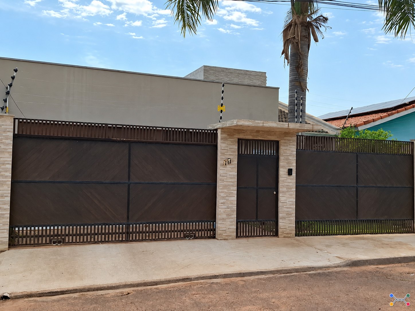 Lote 12: casa com 201,40 m² - parque do lago/loteamento sete de setem guarantã do norte mt