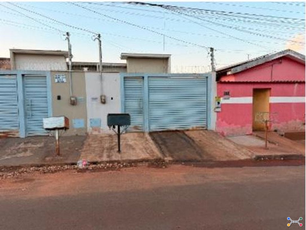 Casa 61 m² - céu azul - rio verde - go
