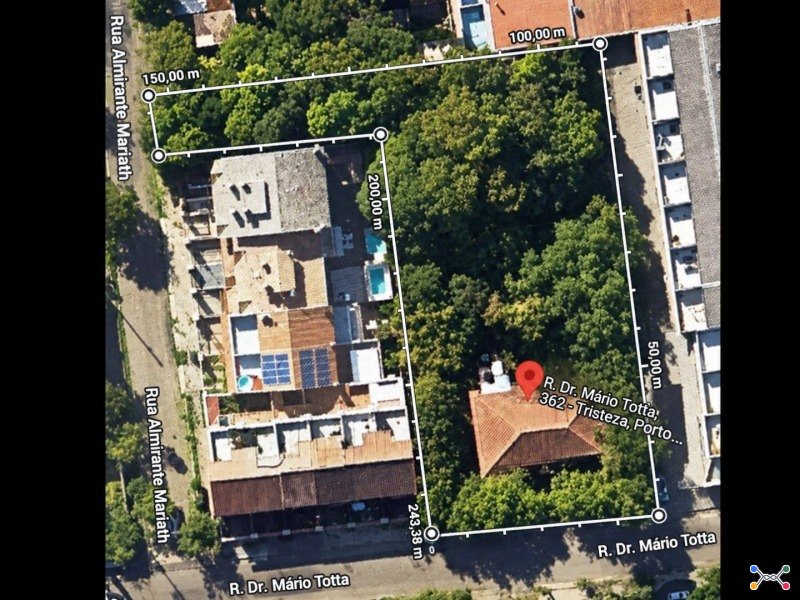 Excelente terreno para incorporação com 2.108m2 no bairro tristeza
