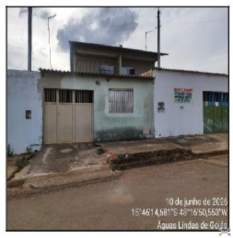 Casa — edificio condominio residencial eduardo — aguas lindas de goias/go
