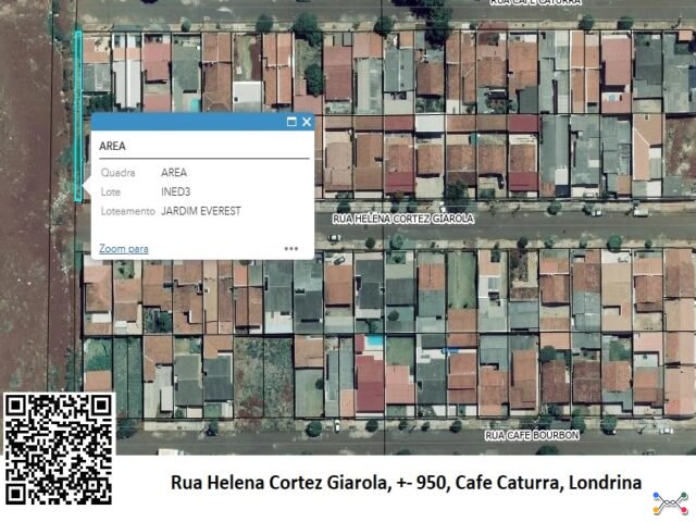 Lote 3410 área inedificável nº 03 , medindo 84,18 m². jardim ilha do mel, londrina/pr