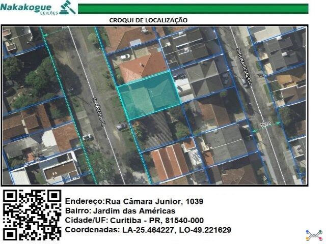 Lote 3902 lote 8, da quadra 30-a, da planta ix, do primitivo loteamento da cia. territorial- cajuru