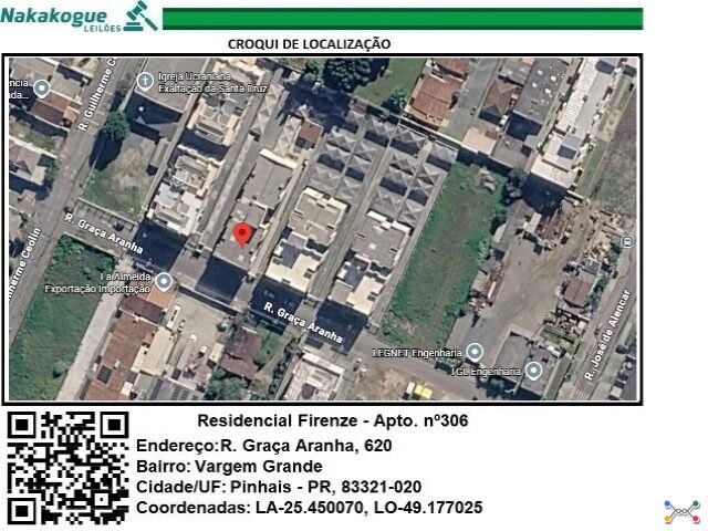 Lote 3602 direitos que o executado possui sobre o apartamento no 306 (trezentos e seis), do residencial firenze, do tipo f