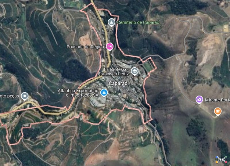 Terreno rural com 03,21,28 ha, denominado cachoeira e fama, caparaó/mg