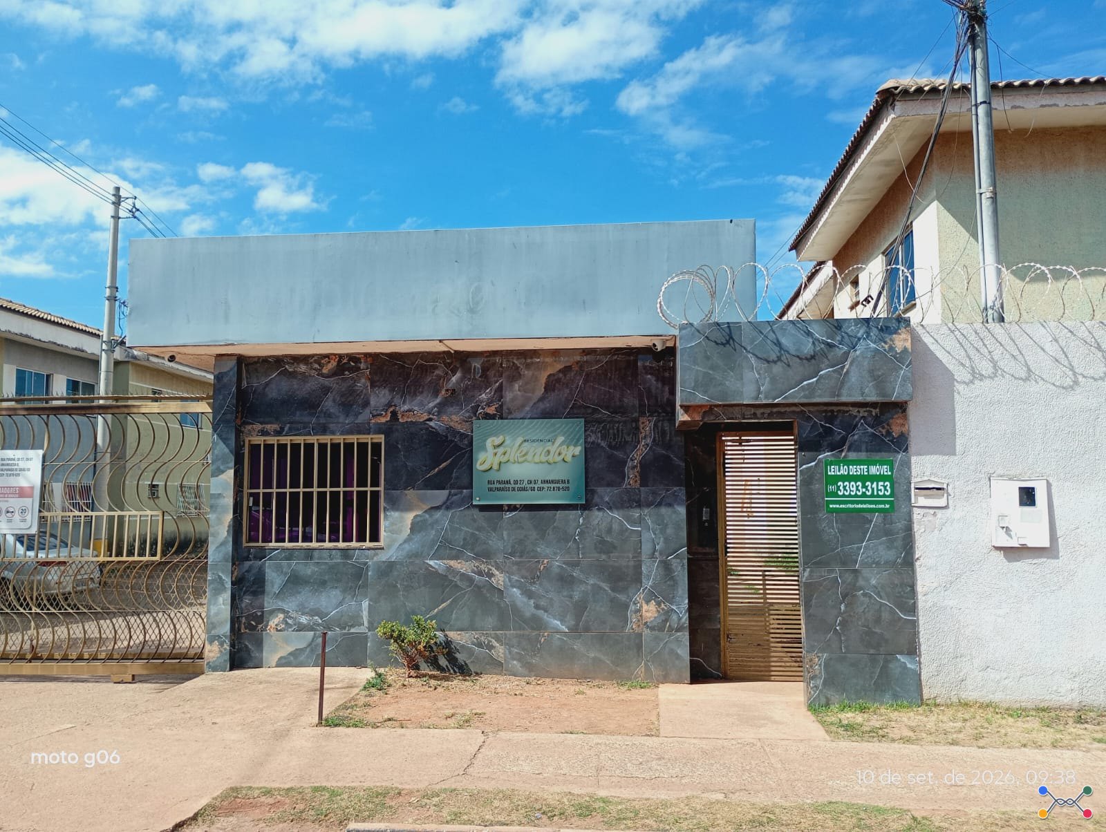 Nº DO BEM: 523517954 VALPARAÍSO DE GOIÁS (GO)Descrição: IMÓVEL DE MATRÍCULA 70.947 DO CARTÓRIO DE REGISTRO DE IMÓVEI
