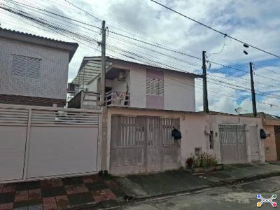 Casa 109m² com Terreno 127m² | São Vicente-SP | Samaritá - 3 Dorms e 2 Vagas - Financiamento até 420 Meses