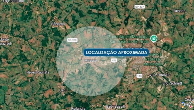 Direitos sobre Imóvel Rural 5.000 m² (Chácara) - Mirassol - SP