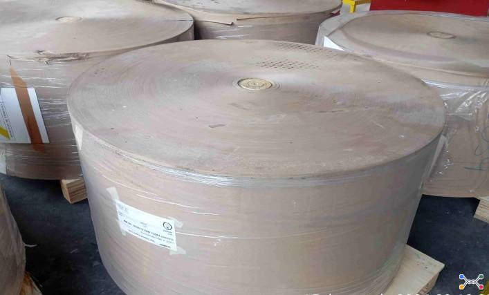 SINISTRO: 5456222026 – 16 BOBINAS DE PAPEL MIOLO 100GR – 560MM – TOTALIZANDO 6.260 KG – MOLHADURA/ AVARIAS - OBS: SERÁ FORNECIDO APENAS AUTORIZAÇÃO PA
