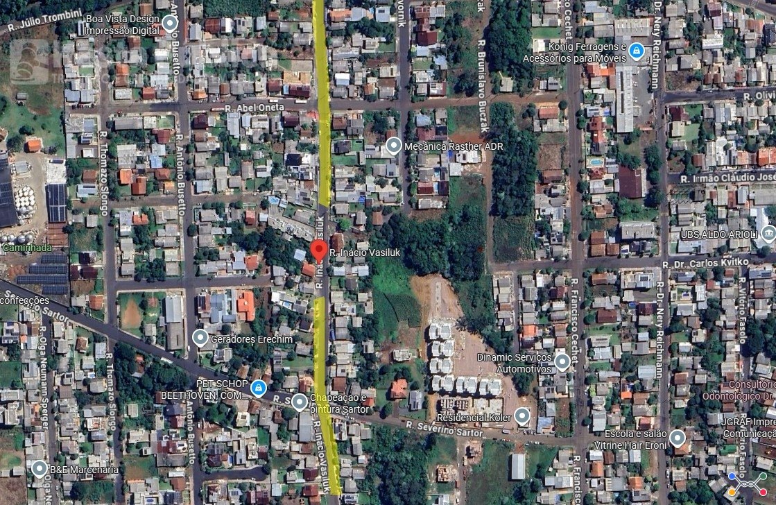 Parte na chácara área total 522m² ErechimRS