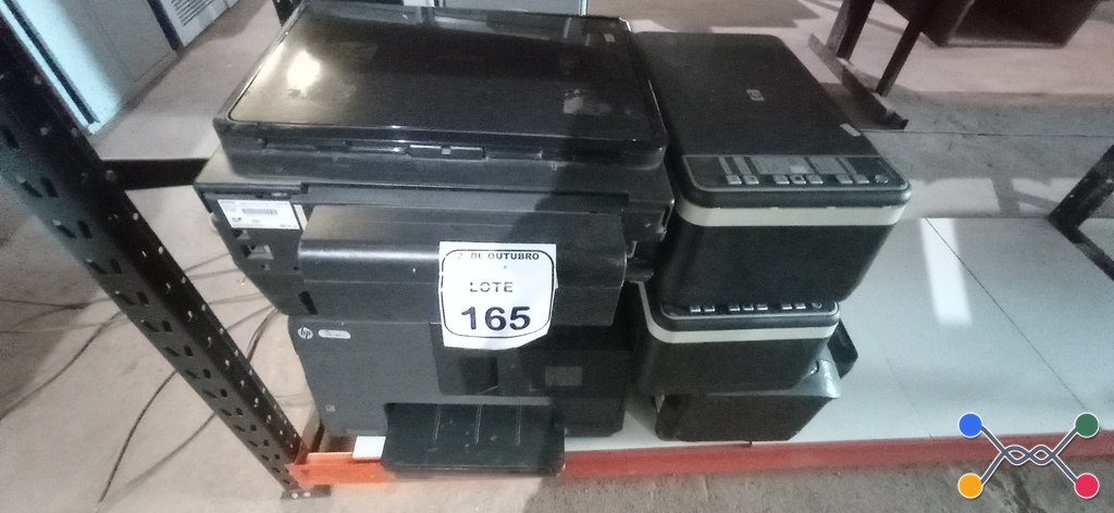 06 IMPRESSORAS DE MODELOS DIVERSOS MARCA HP. (NO ESTADO) ATENÇÃO! FAZER A VISITAÇÃO ANTES DE ARREMATAR, NÃO SABEMOS SE FUNCIONA, LEILÃO NÃO TEM GARANTIA E NEM DEVOLUÇÃO, SUJEITO A POSSÍVEIS AVARIAS VISÍVEIS/OCULTAS E/OU AUSÊNCIA DE COMPONENTES.