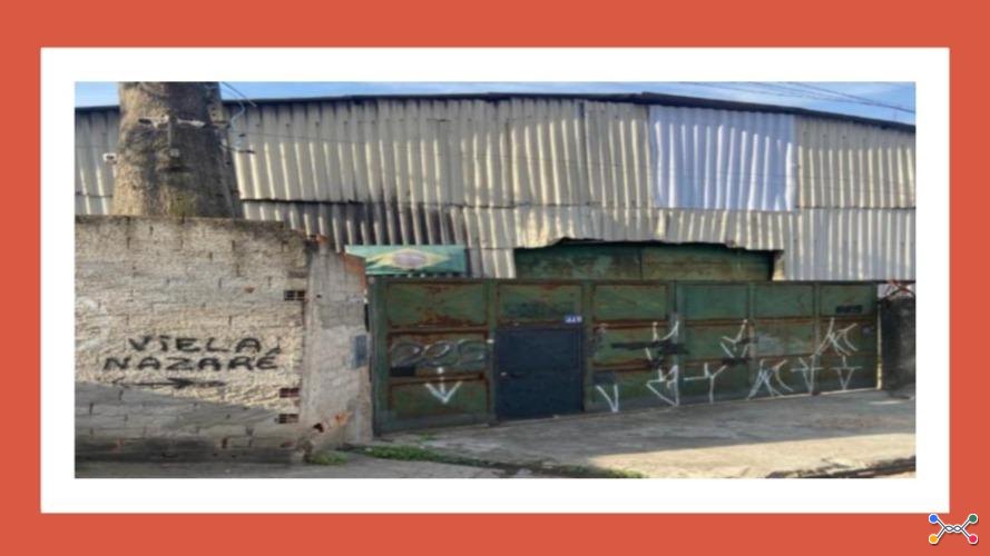 Galpão com área 667,80m2 - Rua Manoel Vitorino, 225, Vila Nazaré - Guarulhos/SP - Comprei PGFN - Leilão Prático