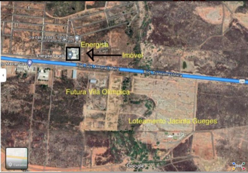 Uma faixa de terra, com área de 1 (hum) hectare, denominada pilões, patos/pb