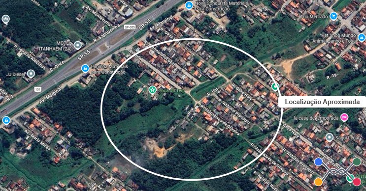 Lote 1: casas com 268,25m²(at) - balneário paranapuan itanhaém sp