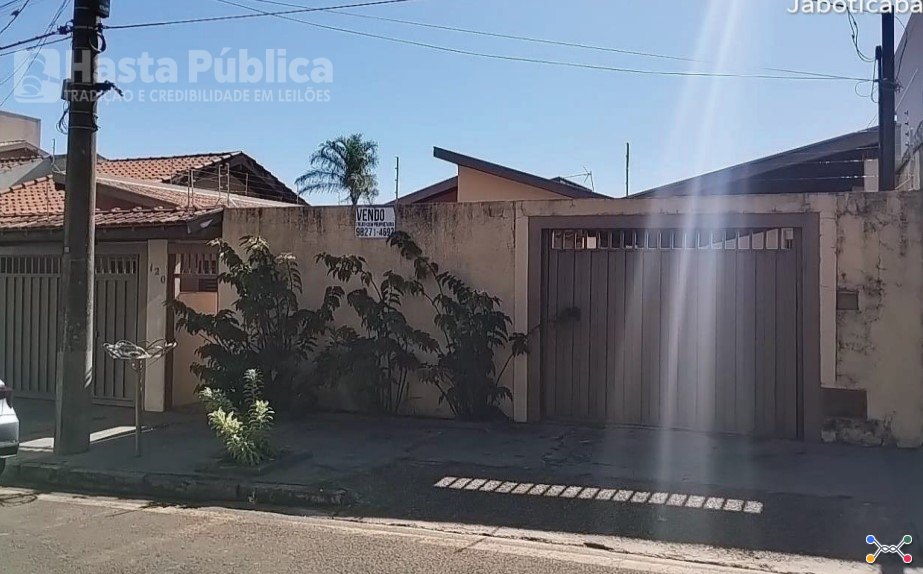 Imóvel residencial área total 390m² Jd Morumbi JaboticabalSP
