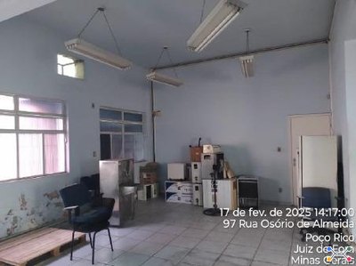 Galpão/Comercial 622m² | Juiz de Fora/MG | Rua Osório de Almeida: Ampla Área, Desocupado e Acesso Estratégico.
