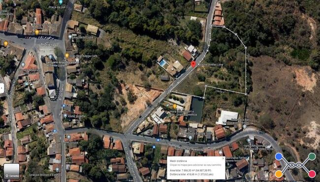 TERRENO URBANO COM ÁREA DE APROX 7847,50M² | SANTA LUZIA /MG - Possibilidade de parcelamento
