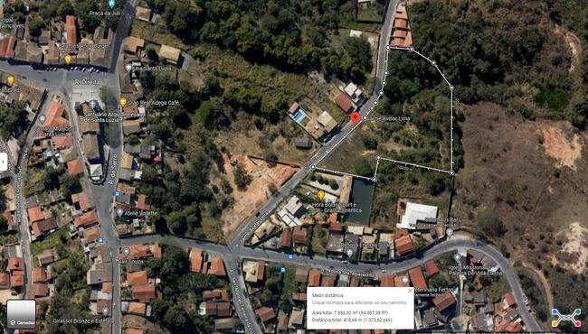 TERRENO URBANO COM ÁREA DE APROX 7847,50M² | SANTA LUZIA /MG - Possibilidade de parcelamento
