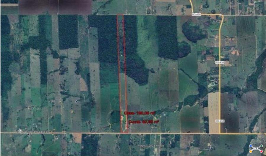 1 Terreno | Área de 31,7327ha | Lote 20A | Gleba 68 | Alto Paraíso/RO
