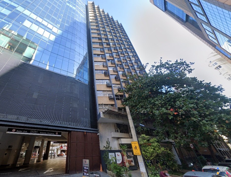 Sala comercial com 19m² no centro