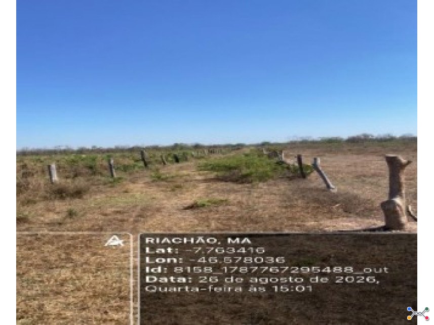 Área rural à venda em leilão