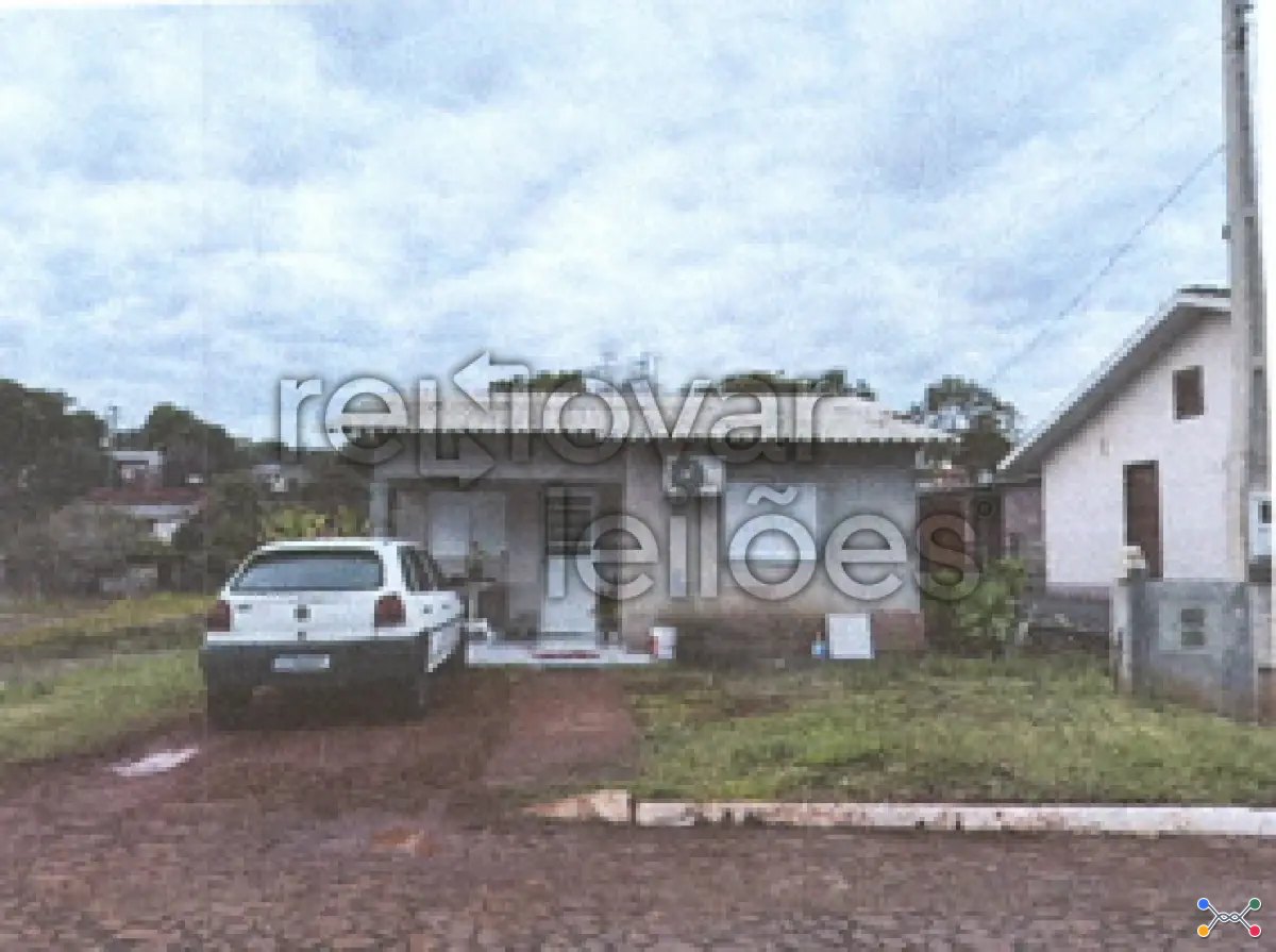 Casa sem acabamentos c / 40 m² + terreno c / 487,50 m² - alecrim / rs