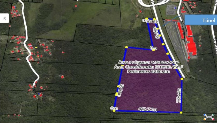 Terreno (em frente ao Speedway), A.T.:210.800m², Nova Esperança. Balneário Camboriú/SC
