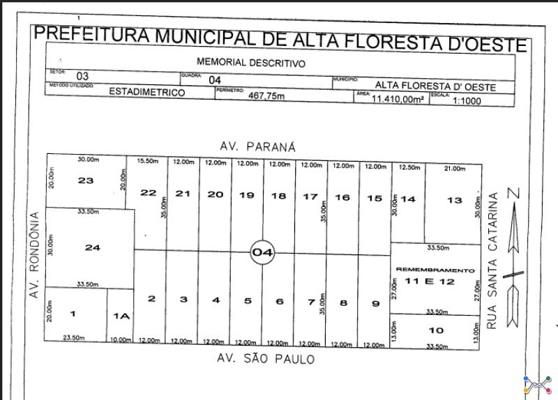 Alta floresta d'oeste - liberdade