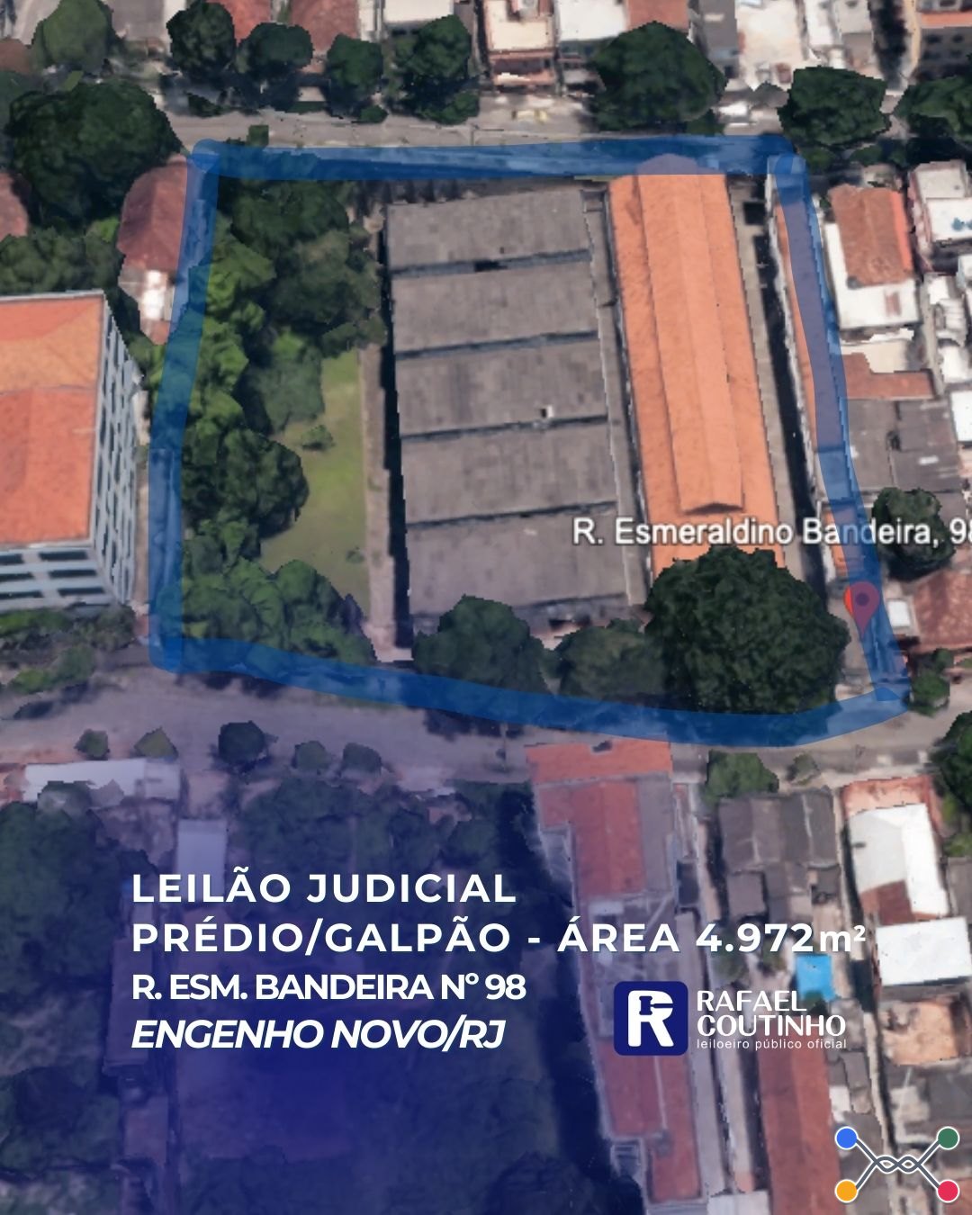 Prédio comercial/galpão - área 4.972 m² - penha/engenho novo-rj. pague em até 60 vezes.