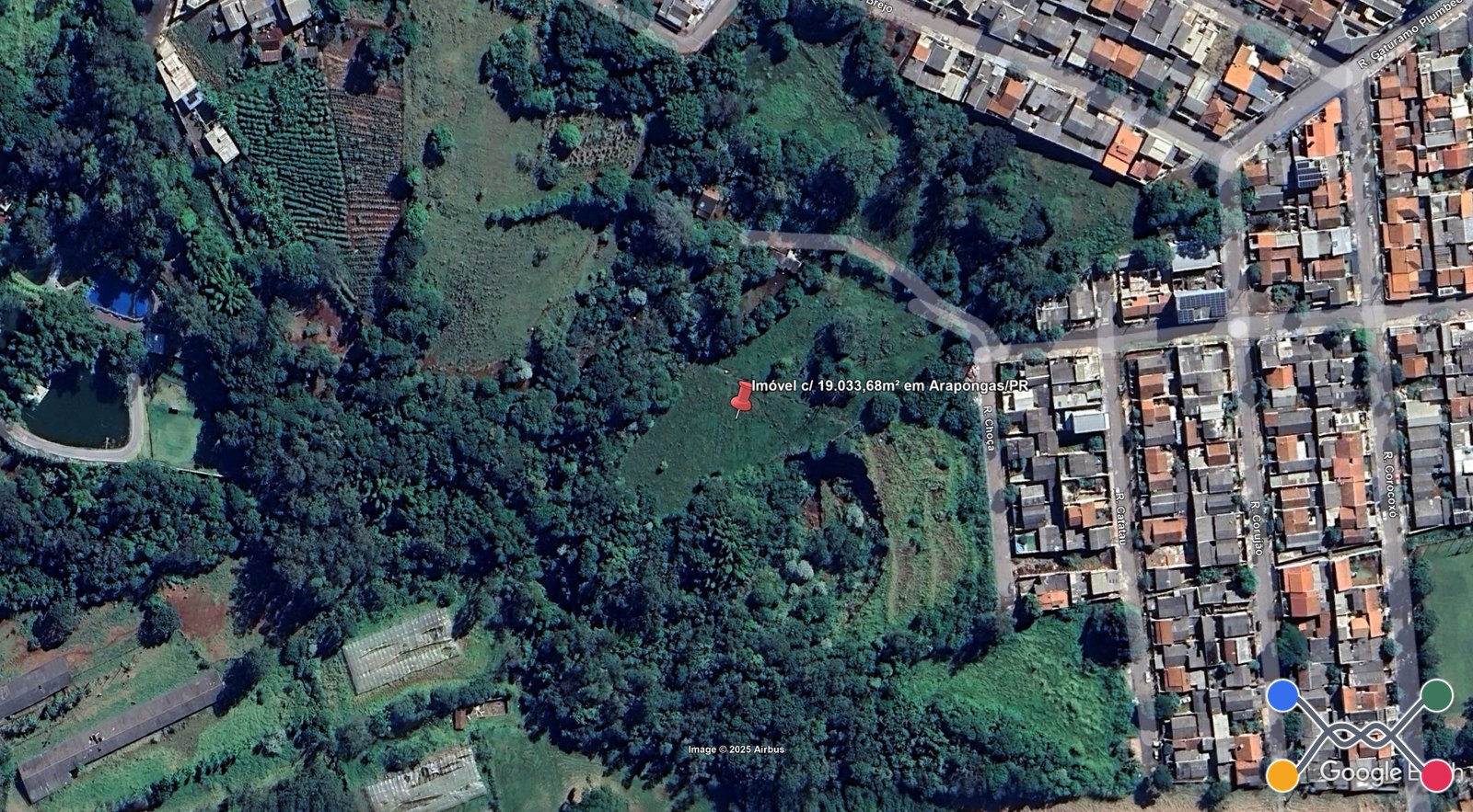 Lote 1.1 - imóvel c/ 19.033,68m² no jardim columbia iv em arapongas/pr