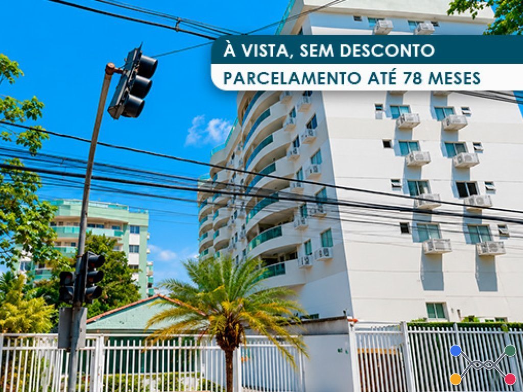 Apartamento 169 m² (privativa + comum) com 02 vagas - freguesia de jacarepaguá - rio de janeiro - rj