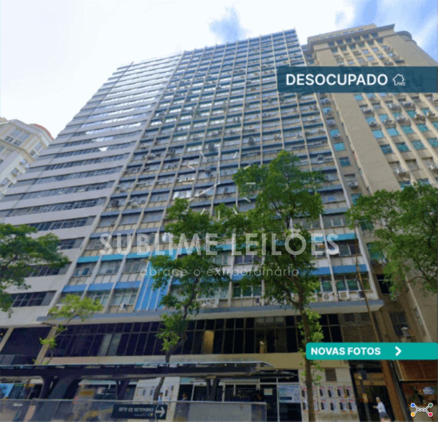Conjunto comercial no rio de janeiro - próximo ao metro estação carioca