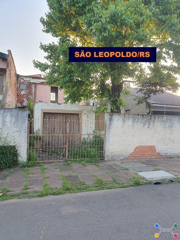 LEILÃO JUDICIAL DE UM TERRENO C/ UMA CONSTRUÇÃO PARCIALMENTE DEMOLIDA EM SÃO LEOPOLDO/RS