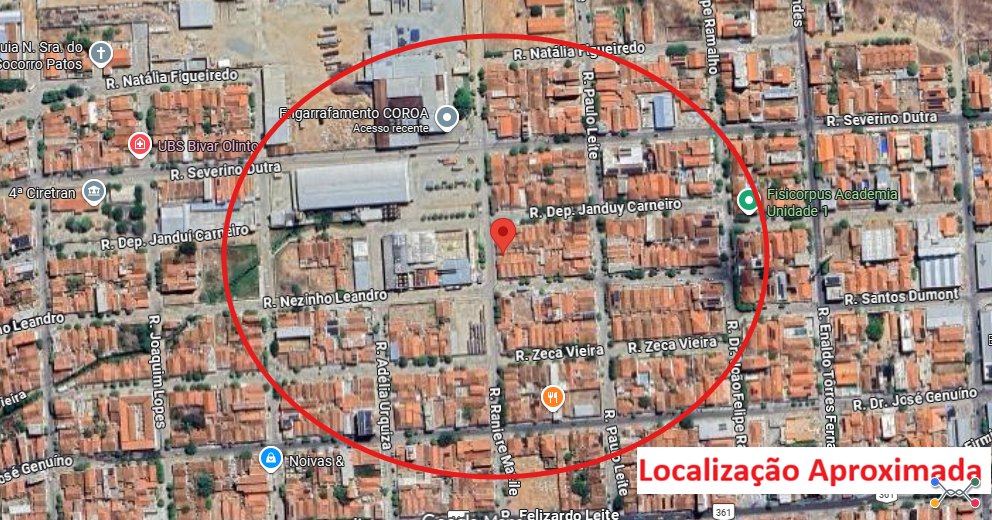 Prédio Comercial - Centro, Patos/PB Praça Única 18/11/2026 À vista