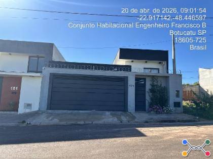 Casa à venda na Rua Antonio Lino Fortes - Botucatu/SP Código: 02.27070