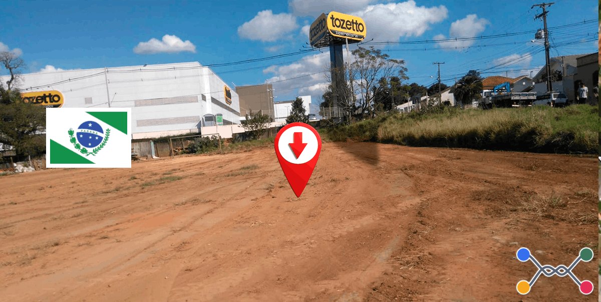 Terreno urbano de esquina com 4.620m² – Vila Madureira – Nova Rússia – Ponta Grossa/PR