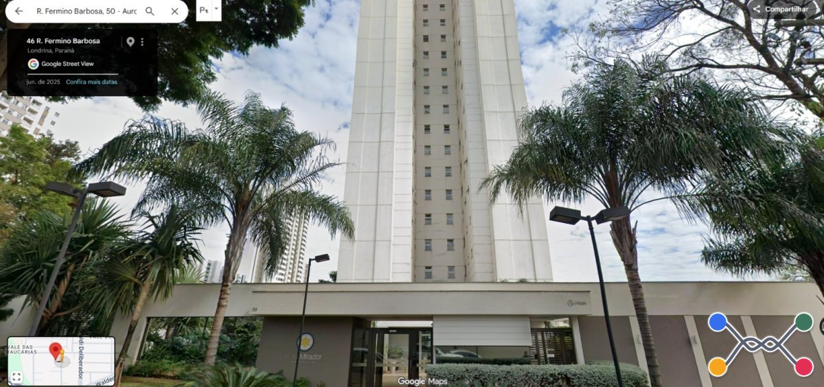 Apartamento em londrina pr - com 121,54 m2 area total - solar mirador residence