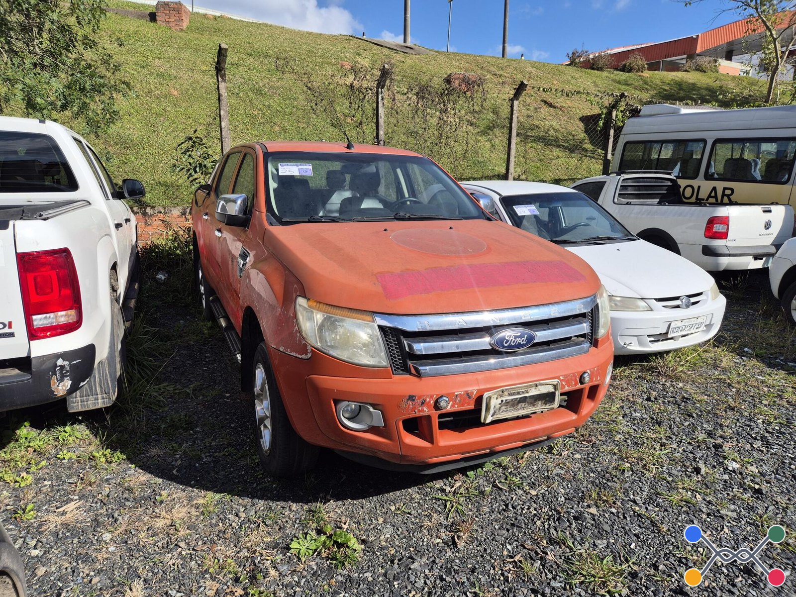 FORD/Ranger 3.2L 4x4 CD Diesel 2013/2014 - Vermelho