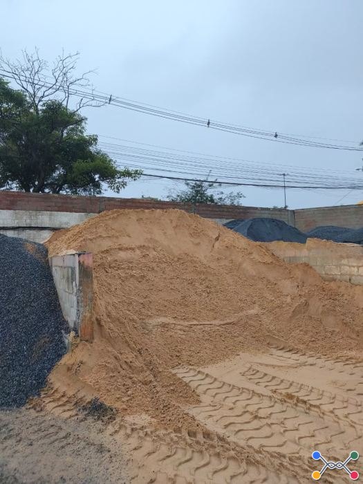 35M³ DE AREIA FINA E 35M³ DE AREIA MÉDIA "APROXIMADAMENTE "