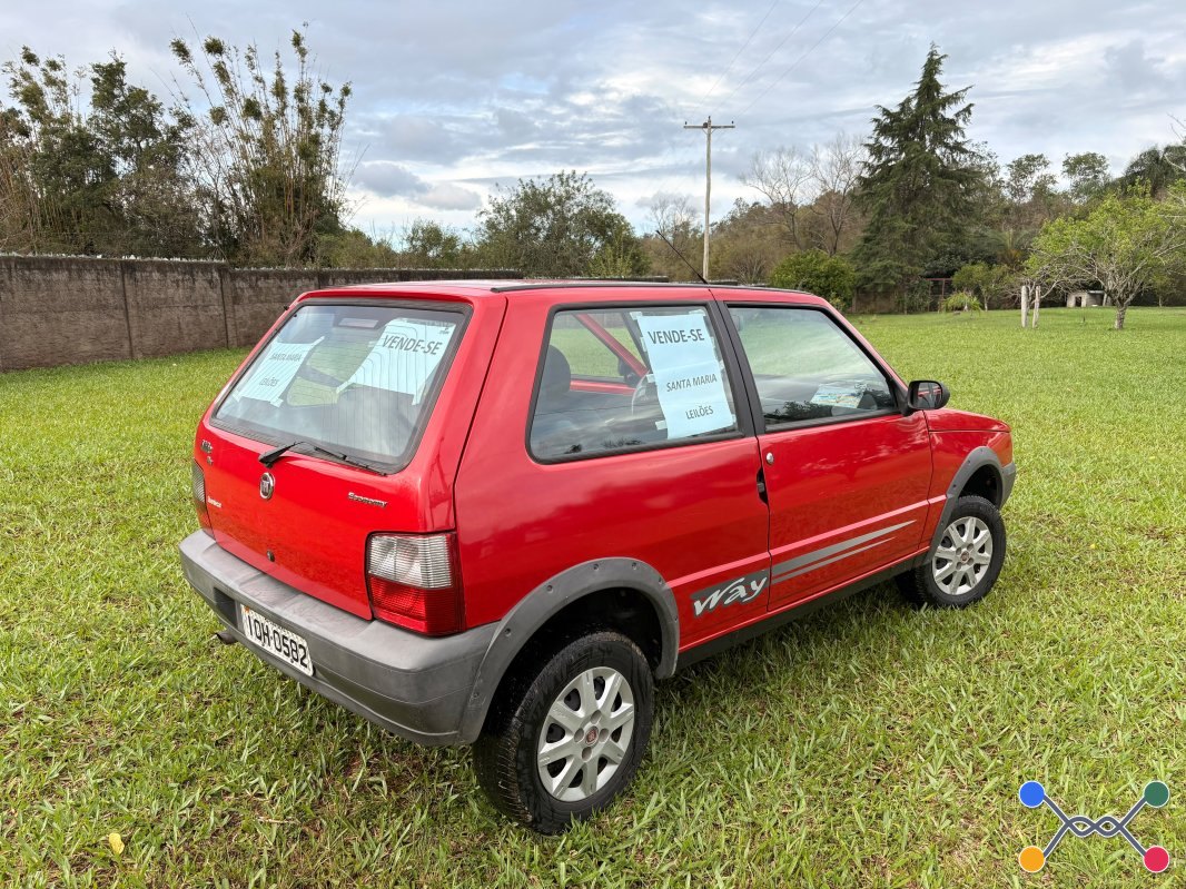 FIAT/UNO MILLE WAY ECONOMY, 2009/2010, 2 PORTAS COM 42.850KM.