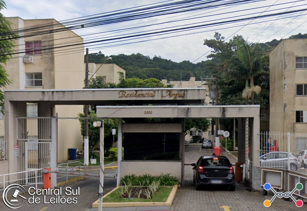 Apartamento nº 02, bloco 03, no Conjunto Habitacional Argus, em Florianópolis/SC