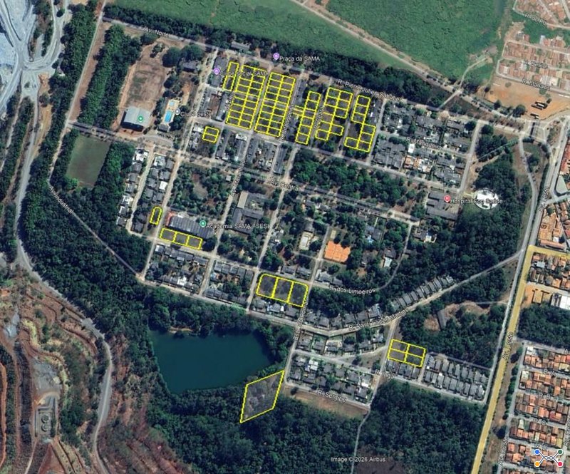 Terreno Urbano com 426,25m² no Condomínio Vila SAMA em Minaçu/GO
