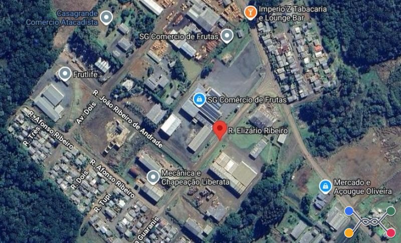 Terreno Com 3.765,464 m²  com edificação de 374 m²