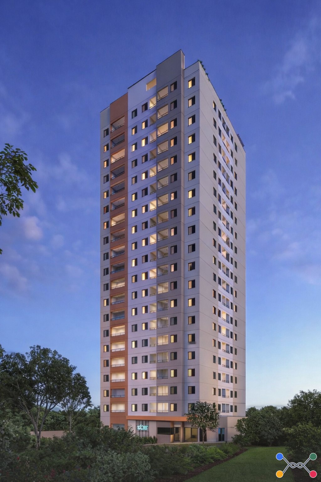 Apartamento Condomínio, Residencial, Chácara Inglesa, 2 dormitório(s)