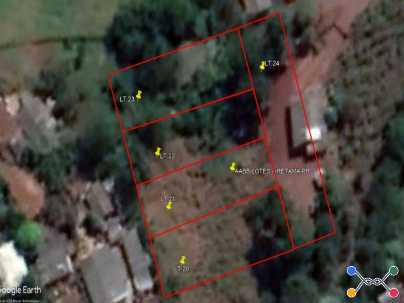 Área, Incorporacao, Quadra 33-C, Lotes 20, 21, 22, 23 e 24
