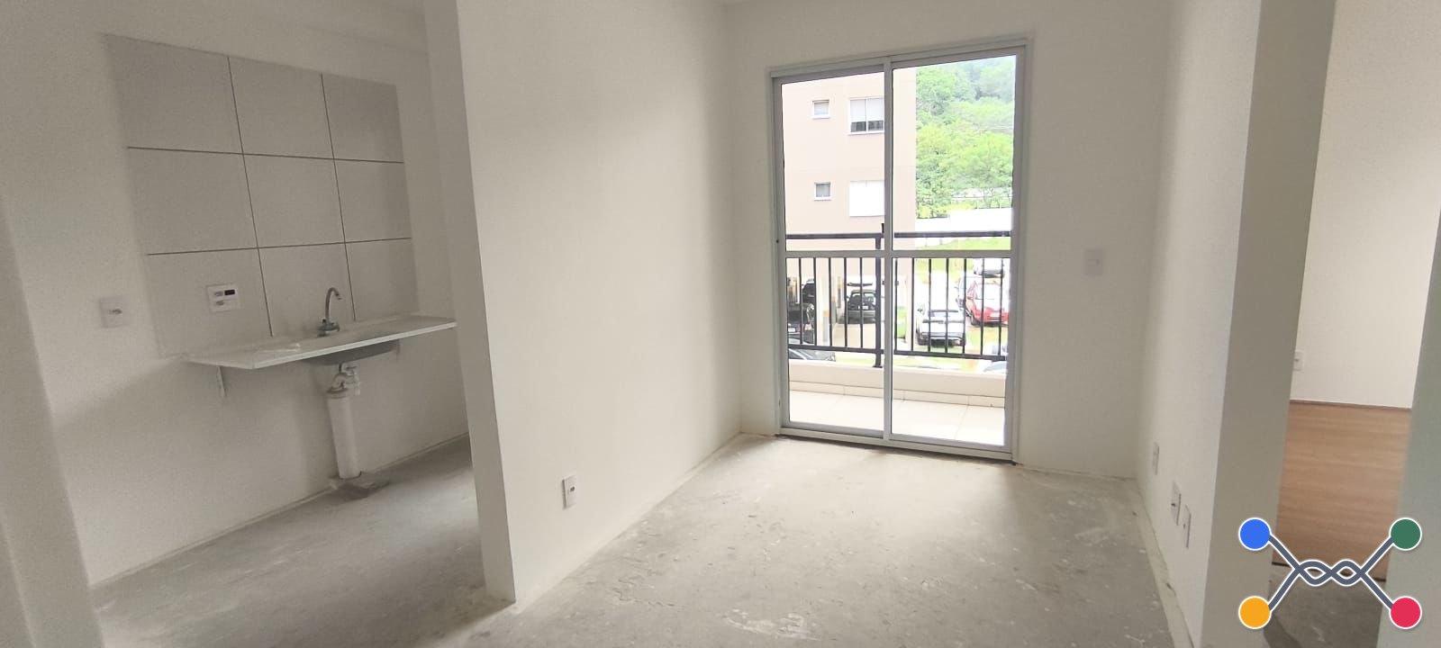 Apartamento Condomínio, Residencial, 2 dormitório(s)