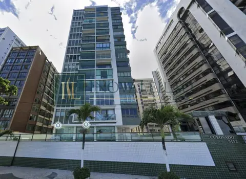 Aptº 61, c/ 119,52m² -  Edf. Coronado, na Av. Boa Viagem